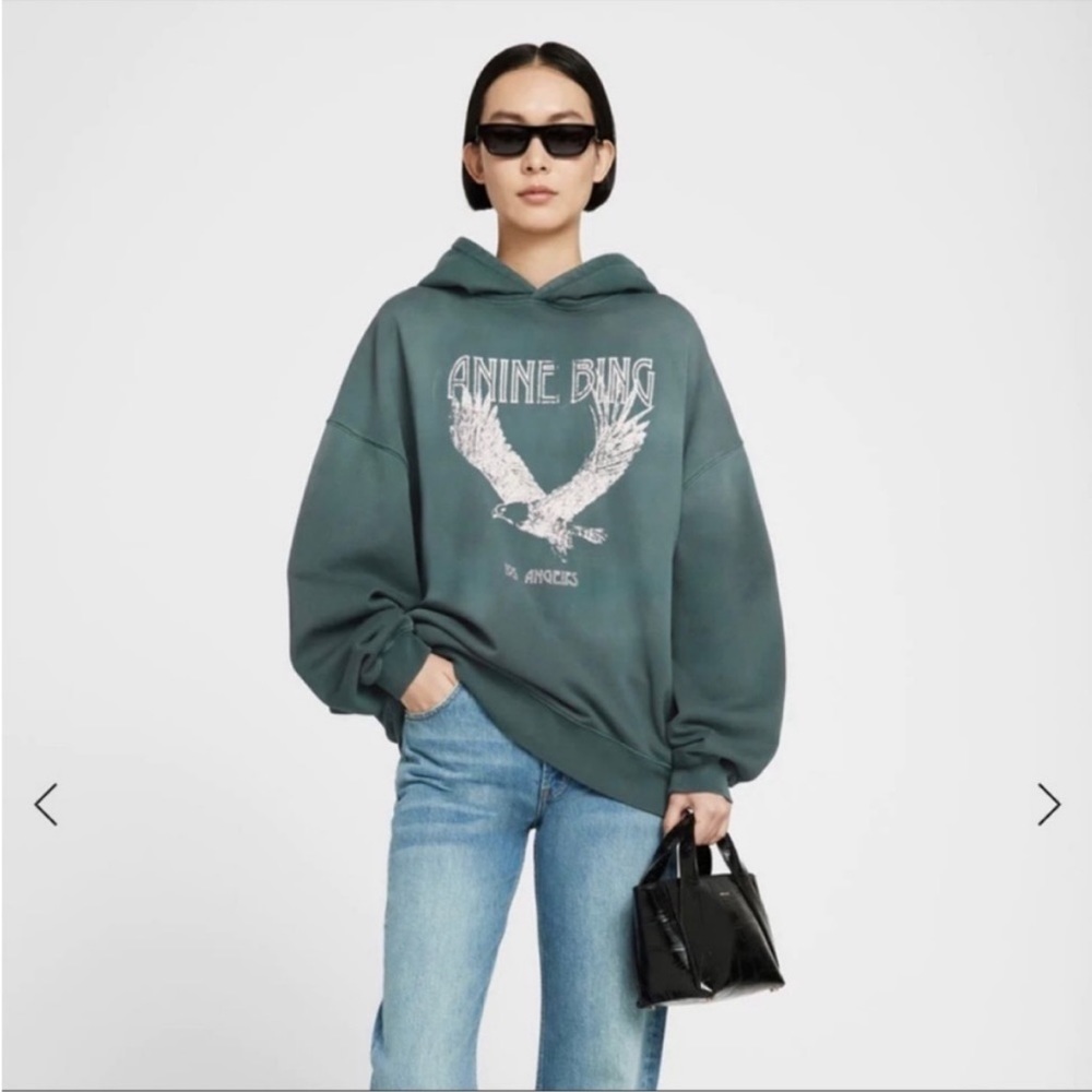 Anine Bing eagle hoodie M